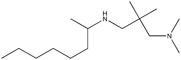 dimethyl({2-methyl-2-[(octan-2-ylamino)methyl]propyl})amine 结构式