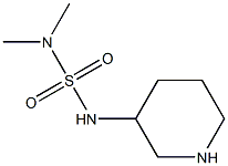 dimethyl(piperidin-3-ylsulfamoyl)amine 结构式