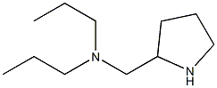 dipropyl(pyrrolidin-2-ylmethyl)amine 结构式