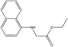 ethyl 2-(naphthalen-1-ylamino)acetate 结构式