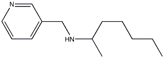 heptan-2-yl(pyridin-3-ylmethyl)amine 结构式