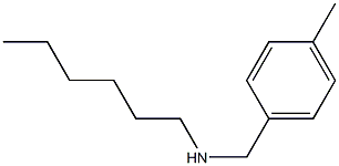 hexyl[(4-methylphenyl)methyl]amine 结构式