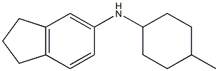 N-(4-methylcyclohexyl)-2,3-dihydro-1H-inden-5-amine 结构式