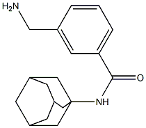 N-(adamantan-1-yl)-3-(aminomethyl)benzamide 结构式