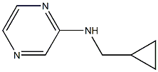 N-(cyclopropylmethyl)pyrazin-2-amine 结构式