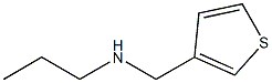 N-(thien-3-ylmethyl)propan-1-amine 结构式