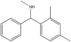 N-[(2,4-dimethylphenyl)(phenyl)methyl]-N-methylamine 结构式