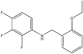 N-[(2-ethoxyphenyl)methyl]-2,3,4-trifluoroaniline 结构式