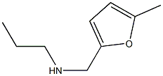 N-[(5-methyl-2-furyl)methyl]-N-propylamine 结构式