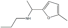 N-[1-(5-methyl-2-furyl)ethyl]-N-propylamine 结构式