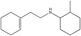 N-[2-(cyclohex-1-en-1-yl)ethyl]-2-methylcyclohexan-1-amine 结构式