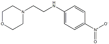 N-[2-(morpholin-4-yl)ethyl]-4-nitroaniline 结构式