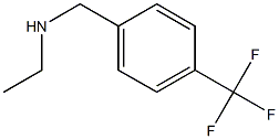 N-[4-(trifluoromethyl)benzyl]ethanamine 结构式