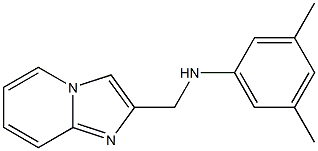 N-{imidazo[1,2-a]pyridin-2-ylmethyl}-3,5-dimethylaniline 结构式