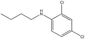 N-butyl-2,4-dichloroaniline 结构式