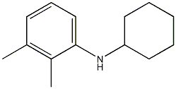 N-cyclohexyl-2,3-dimethylaniline 结构式