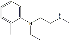 N-ethyl-2-methyl-N-[2-(methylamino)ethyl]aniline 结构式