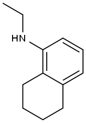 N-ethyl-5,6,7,8-tetrahydronaphthalen-1-amine 结构式