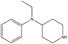 N-ethyl-N-phenylpiperidin-4-amine 结构式