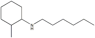 N-hexyl-2-methylcyclohexan-1-amine 结构式