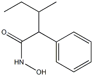N-hydroxy-3-methyl-2-phenylpentanamide 结构式