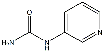 N-pyridin-3-ylurea 结构式
