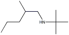 tert-butyl(2-methylpentyl)amine 结构式