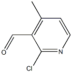 2-氯-3-醛基-4-甲基吡啶 结构式