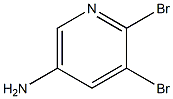 2,3-二溴-5-氨基吡啶 结构式