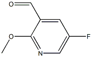 2-甲氧基-3-醛基-5-氟吡啶 结构式