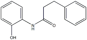 N-(2-hydroxyphenyl)-3-phenylpropanamide 结构式