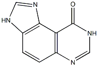 3,8-dihydro-9H-imidazo[4,5-f]quinazolin-9-one 结构式