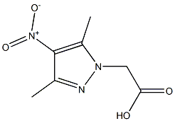 {4-nitro-3,5-dimethyl-1H-pyrazol-1-yl}acetic acid 结构式