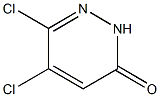 5,6-dichloro-3(2H)-pyridazinone 结构式