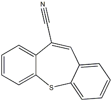 dibenzo[b,f]thiepine-10-carbonitrile 结构式