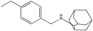 N-(2-adamantyl)-N-(4-ethylbenzyl)amine 结构式