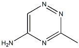 3-methyl-1,2,4-triazin-5-ylamine 结构式