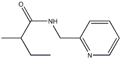 2-methyl-N-(2-pyridinylmethyl)butanamide 结构式