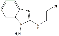 2-[(1-amino-1H-benzimidazol-2-yl)amino]ethanol 结构式