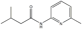 3-methyl-N-(6-methyl-2-pyridinyl)butanamide 结构式