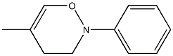 5-methyl-2-phenyl-3,4-dihydro-2H-1,2-oxazine 结构式