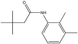 N-(2,3-dimethylphenyl)-3,3-dimethylbutanamide 结构式