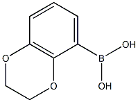 2,3-(乙烯二氧)苯硼酸 结构式