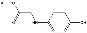 左旋对羟基苯甘氨酸邓钾盐(乙基) 结构式