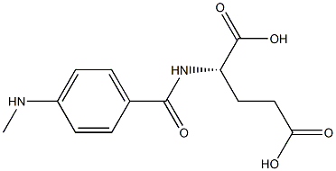 对甲氨基苯甲酰谷氨酸 结构式