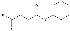 4-(cyclohexyloxy)-4-oxobutanoic acid 结构式