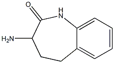 3-amino-4,5-dihydro-1H-benzo[b]azepin-2(3H)-one 结构式