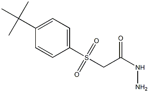 2-{[4-(tert-butyl)phenyl]sulfonyl}acetohydrazide 结构式