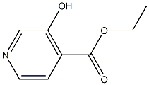 3-羟基吡啶-4-羧酸乙酯 结构式