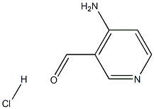 4-氨基-3-吡啶甲醛 盐酸盐 结构式